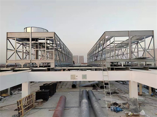 中央空調冷卻塔系統,中央空調冷卻塔系統原理圖