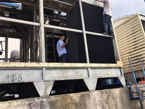 工業冷卻塔噪音如何解決,工業冷卻塔的浮球是什么作用呢