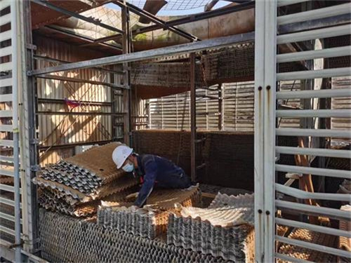 玻璃鋼冷卻塔減少了空氣的污染,玻璃鋼冷卻塔安裝視頻