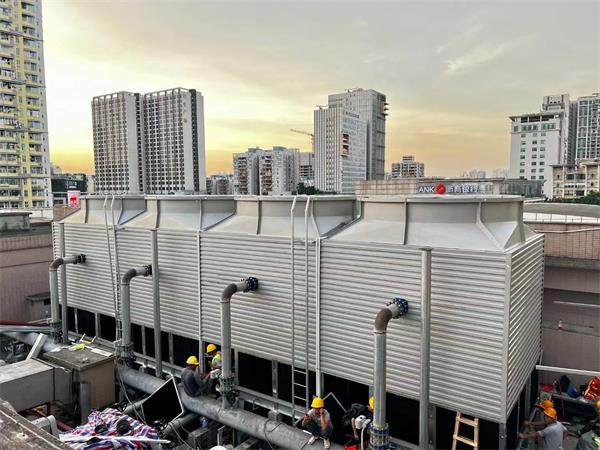 延長玻璃鋼冷卻塔壽命的注意事項介紹,玻璃鋼冷卻塔結構圖